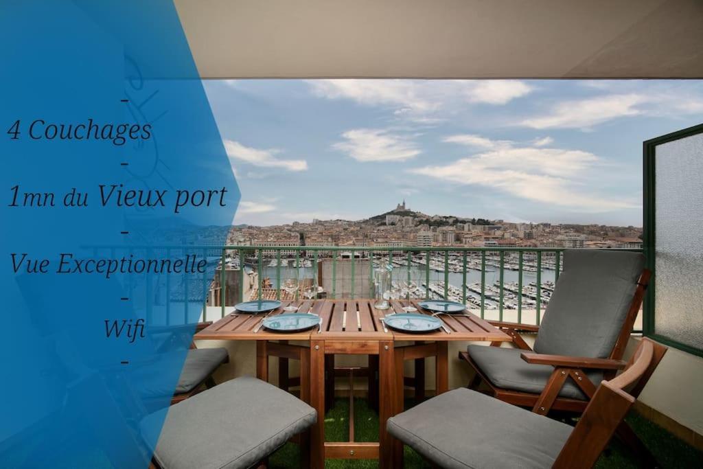 Terrace Apartment Old Port Exceptional View مارسيليا المظهر الخارجي الصورة